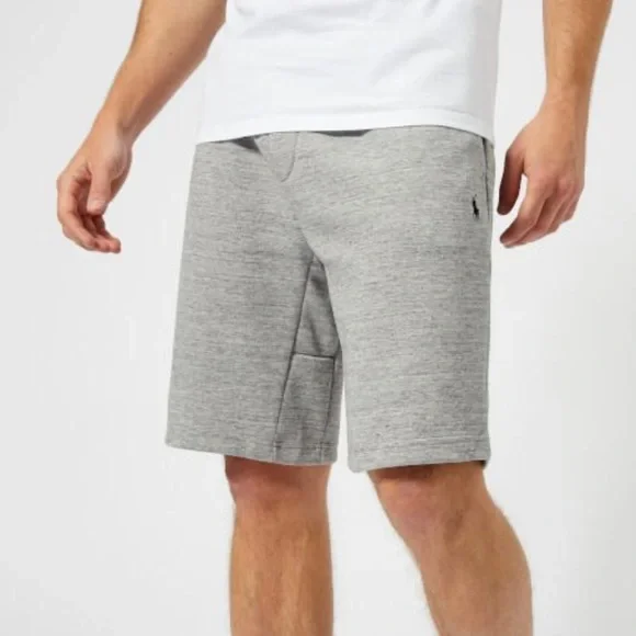 Polo Ralph Lauren Gray Men’s Double Knit Tech Shorts - Picture 1 of 6